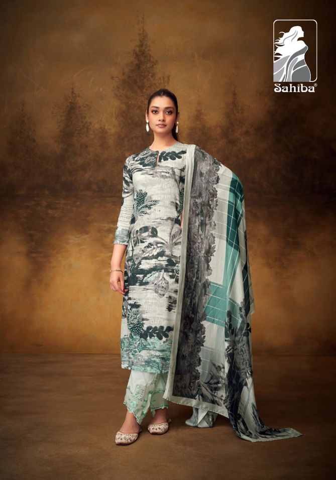 Anitya By Sahiba Staple Digital Printed Dress Material Wholesale Shop In Surat